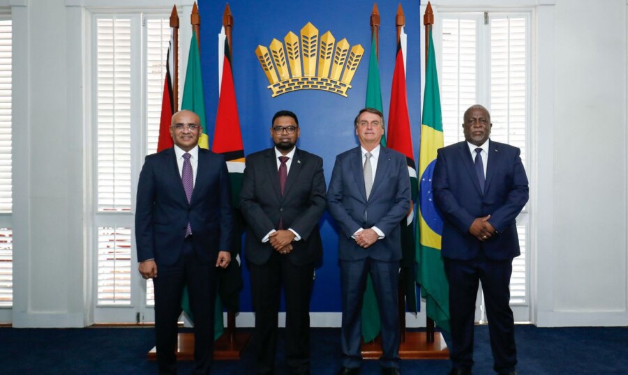 bolsonaro visita oficial guiana