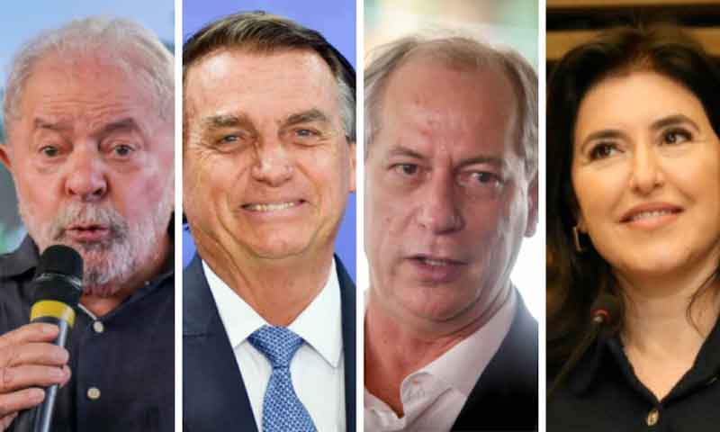 Lula-Jair-Bolsonaro-Ciro-Gomes-e-Simone-Tebet