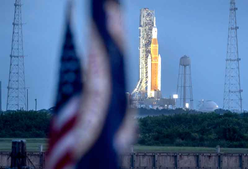 Nasa-adia-mais-uma-vez-lançamento-de-foguete-à-Lua-por-problema-no-combustível