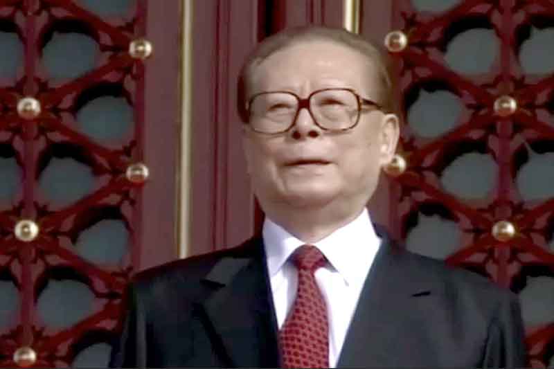 Ex-presidente-chinês-Jiang-Zemin