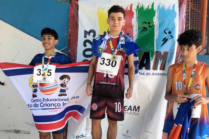Escolas-Nilton-Lins-conquistam-ouro-no-atletismo-Jepam
