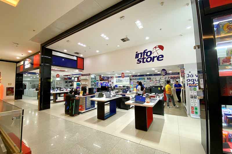 Info-Store-reinaugura-unidade-no-Shopping-Grande-Circular,-com-espaço-mais-amplo-e-moderno