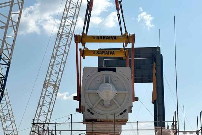Eneva-recebe-segunda-turbina-e-gerador-no-Complexo-Termelétrico-Azulão-950-em-Silves