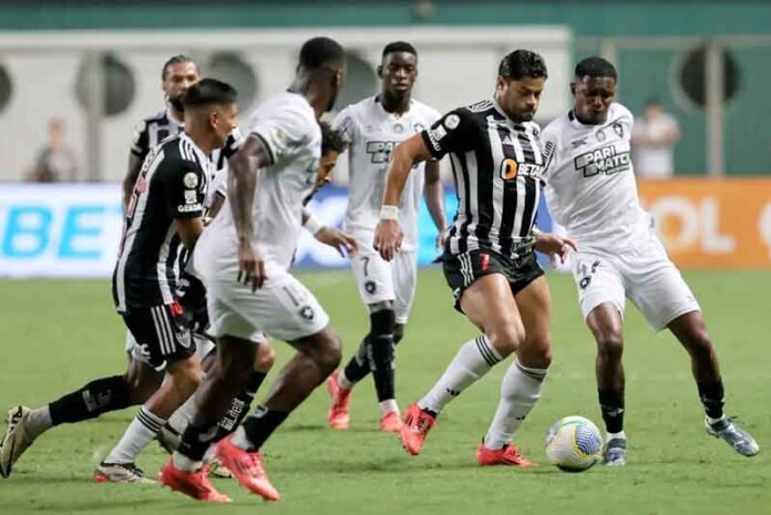 Botafogo-domina,-mas-fica-no-empate-com-Atlético-MG;-jogo-tem-confusão-no-fim