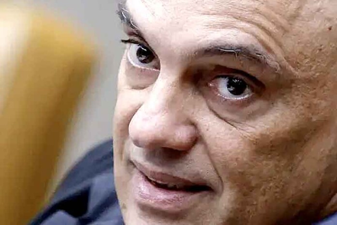 Alexandre-de-Moraes,-ministro-do-Supremo-Tribunal-Federal,-em-Brasília