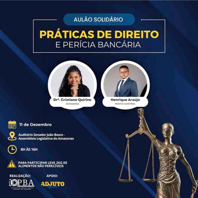 IDPBAM-promove-Aulão-Solidário-de-Direito-e-Perícia-Bancária