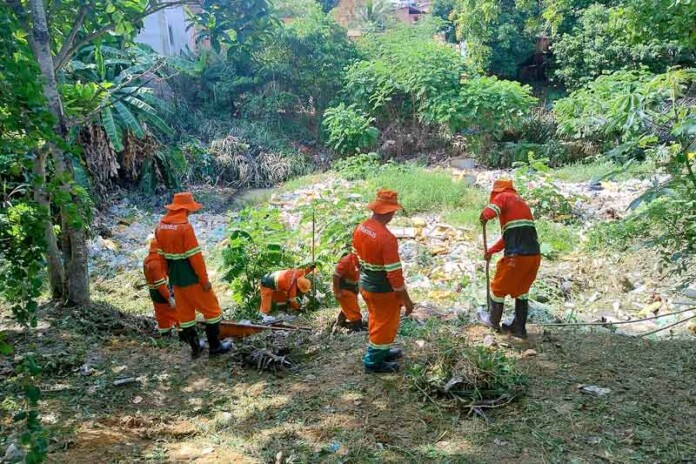 Semulsp-promove-ação-de-limpeza-e-conscientização-no-bairro-Gilberto-Mestrinho