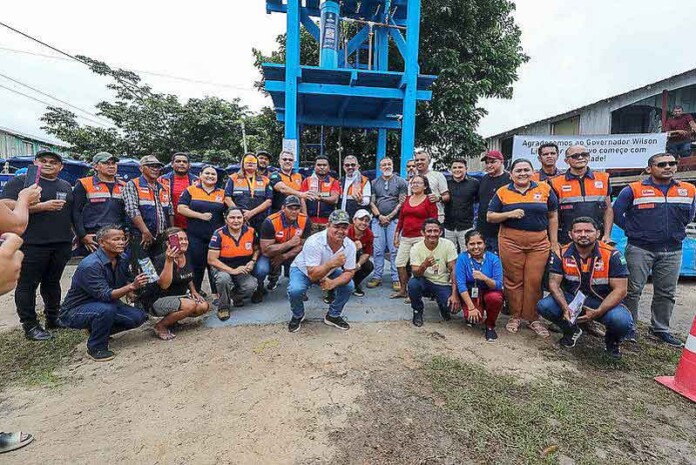 Projeto-Água-Boa-leva-água-potável-para-a-comunidade-São-Francisco,-em-Iranduba