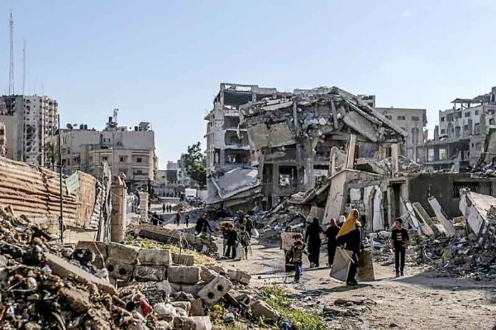 Defesa-Civil-de-Gaza-relata-50-mortos-em-ataques-israelenses-durante-a-madrugada