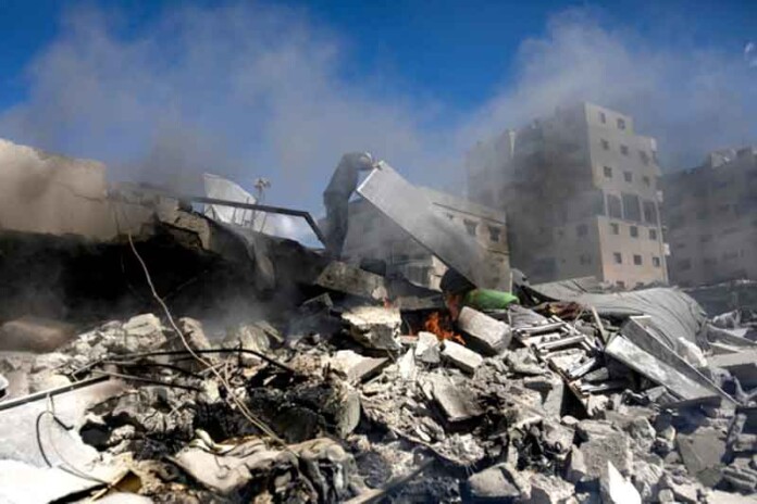 Ofensiva-de-Israel-deixa-mortos-e-feridos-no-norte-e-centro-da-Faixa-de-Gaza