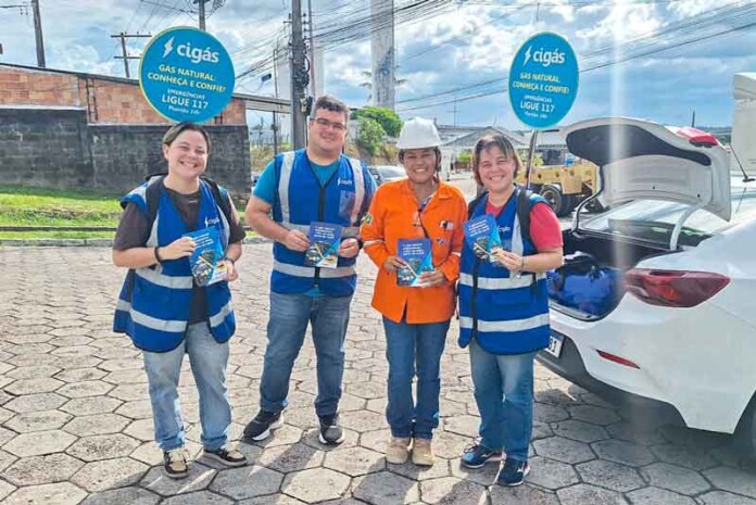 Cigás fortalece diálogo com comunidades em obras de expansão do gás natural - Foto: Divulgação/Cigás