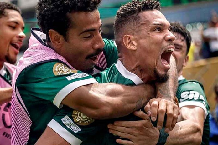 Com-golaço-de-Paulinho,-Palmeiras-vence-Botafogo-e-vai-às-quartas-do-Mundial