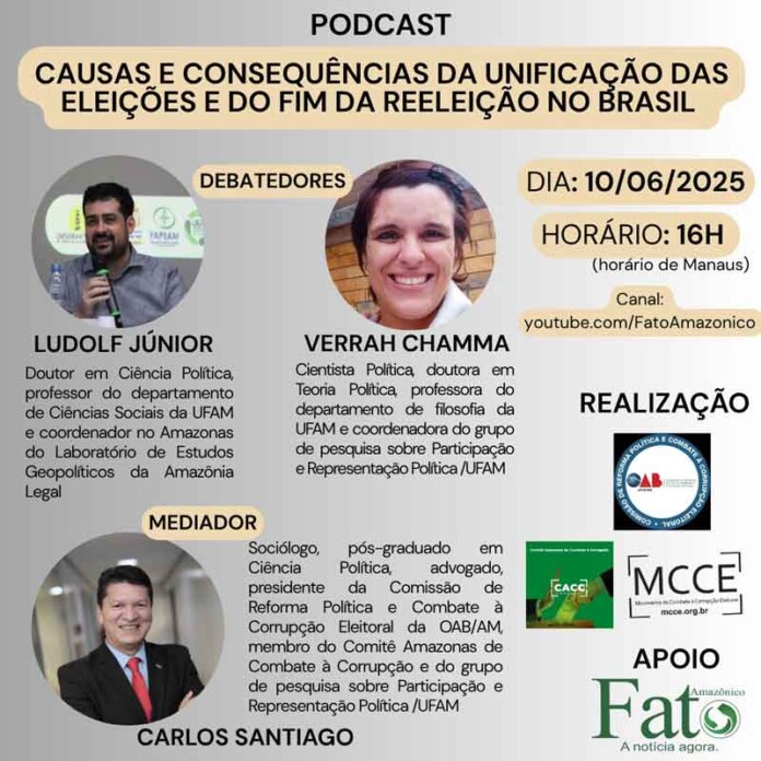 OAB-AM-e-CACC-debatem-unificação-das-eleições-e-fim-da-reeleição-no-Brasil