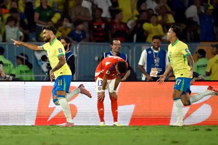 Brasil-atropela-o-Chile-no-Maracanã-e-sobe-para-a-vice-liderança-rumo-à-Copa-de-2026