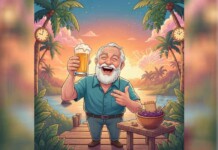 70 anos de risadas, poesia, chope e papelão no açaí