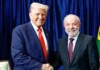 Lula enfrenta Trump em reunião tensa e exige suspensão de tarifas contra o Brasil