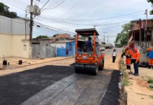 Buraco virou história! rua do Alvorada 3 ganha novo asfalto e segurança