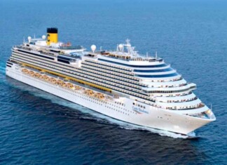 Transatlântico italiano deixa turistas a ver navios e segue para ser hotel da COP30