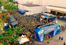 Explosão de energia: 2,5 mil atletas lotam Manaus na corrida Nema e show de Gessinger