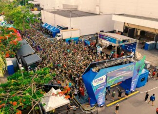 Explosão de energia: 2,5 mil atletas lotam Manaus na corrida Nema e show de Gessinger