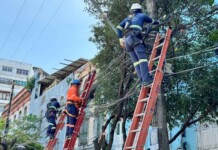 Fim do caos nos postes: Centro de Manaus ganha cara nova com retirada de cabos
