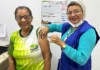 Idosos recebem dose da vacina contra influenza em ação especial da Semsa e Funati