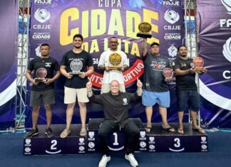 Nabil JJ é campeã geral da Copa Cidade da Luta de Jiu-Jítsu Esportivo