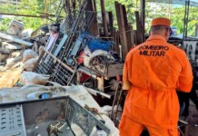Operação da SSP-AM fecha sucatarias e mira comércio ilegal de cobre em Manaus