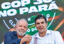 Chuva invade COP30 e causa vazamento em área estratégica de negociações