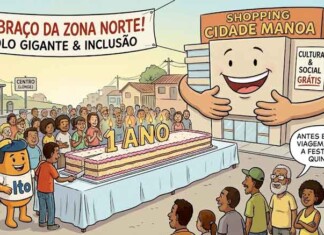 Aniversário do Shopping Cidade Manoa terá surpresa gigante que ninguém imagina