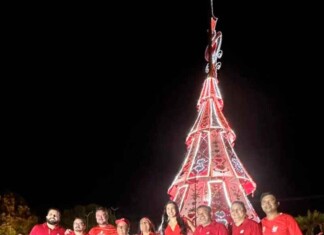 Cidade Garantido se transforma em espetáculo de luzes e emoção no Natal de Parintins