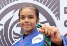 Aos 9 anos, Laura Abrantes conquista o mundo no jiu-jítsu kids