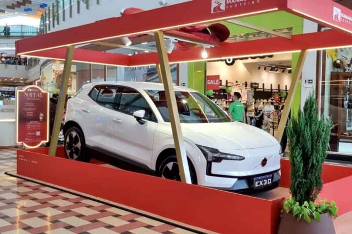 Manauara-Shopping-sorteia-Volvo-EX30-Elétrico-em-campanha-de-Natal