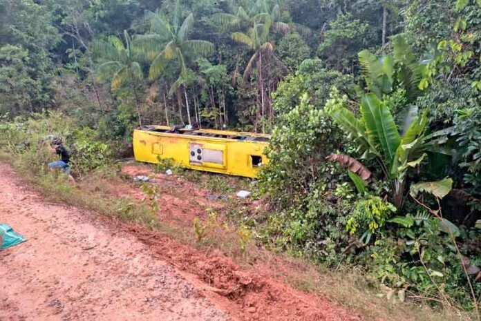 ONIBUS-CHEIO-DE-PASSAGEIROS-TOMBOU-NA-BR-319
