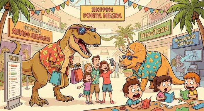 Dinossauros-gigantes-tomam-o-Shopping-Ponta-Negra-e-prometem-surpreender-Manaus
