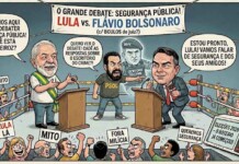 Boulos desafia Flávio Bolsonaro para debate com o Lula sobre segurança pública