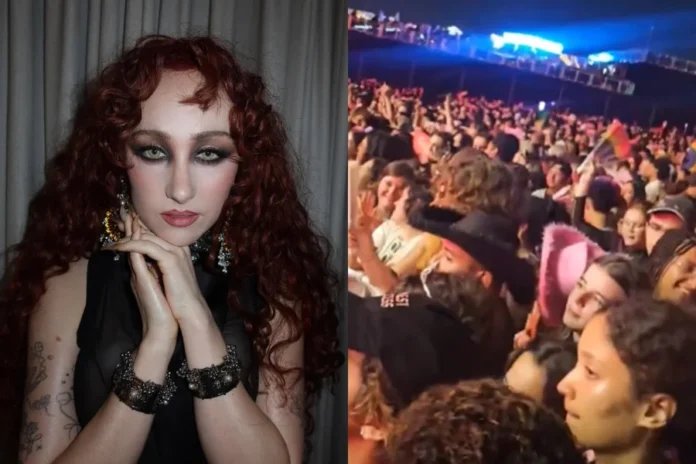 Chappell Roan brilha no Lollapalooza mas polêmica com craque do Flamengo rouba a cena em São Paulo
