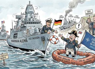 Crise na “Marinha Real Britânica” que agora precisa do socorro alemão no Atlântico