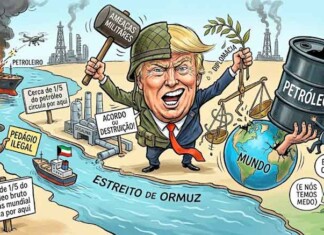 O barril sobe, o medo cresce e o mundo paga a conta da estratégia imprevisível de Trump