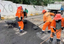 Prefeitura acelera obras em Manaus enquanto buracos antigos ainda desafiam a cidade