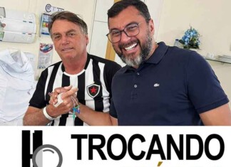 Wilson Lima defende Bolsonaro… enquanto bilhões fervem no TCE e peixe sumindo no Amazonas