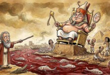 A ‘primeira praga’ do Egito, um alerta que ainda ecoa sobre poder e limites humanos