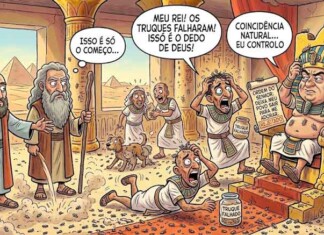 A ‘terceira praga’ e o dia em que os poderosos do Egito admitiram o impossível