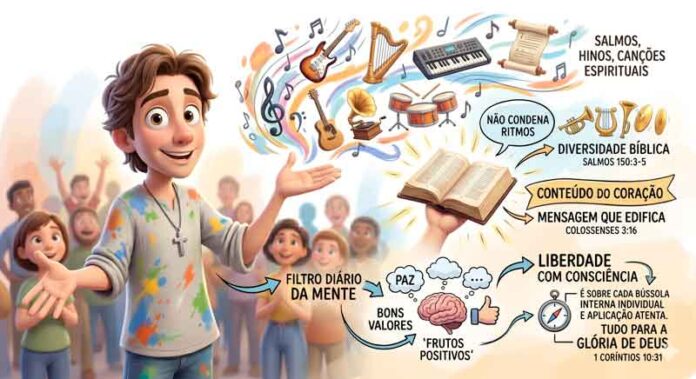 A-orientação-bíblica-não-condena-estilos-musicais,-mas-alerta-sobre-influências-na-mente