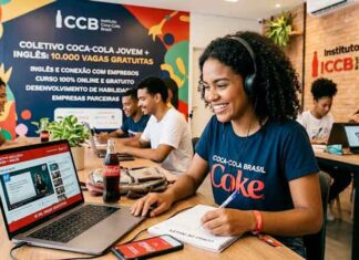 Coca-Cola abre 10 mil vagas gratuitas para jovens com curso de inglês e conexão com empregos