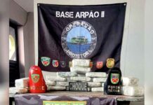 Polícia fecha o cerco no rio Solimões e apreende toneladas de drogas em menos de 48 horas
