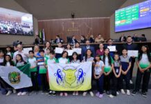 Dr. George Lins celebra ouro internacional de estudantes de Rio Preto da Eva na Aleam