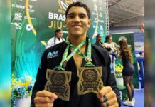 De Manaus para a Califórnia promessa do jiu-jitsu brasileiro vive fase inesquecível