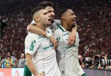 Flamengo começou melhor, mas viu Palmeiras crescer após expulsão e calar o Maracanã