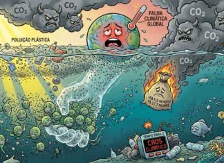 Partículas de plástico nos mares colocam em risco a capacidade da Terra de absorver carbono